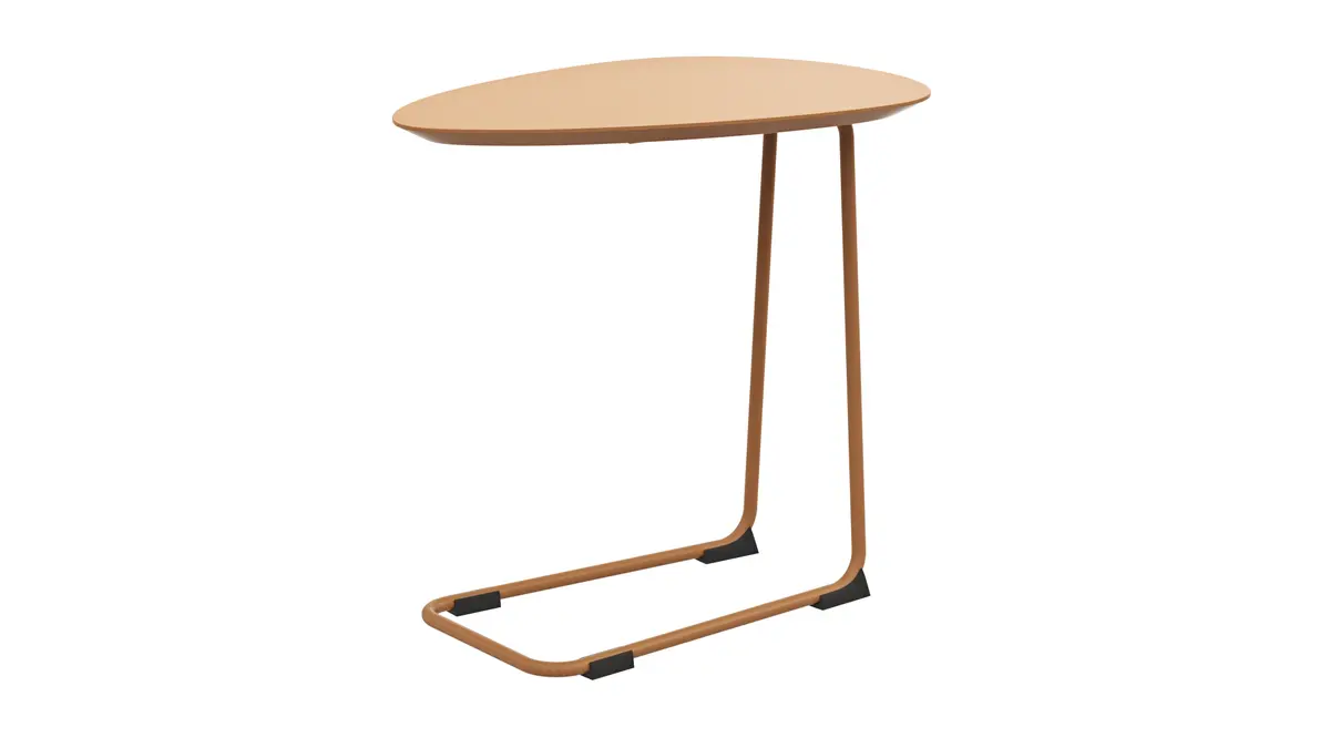 Sofatisch Fano - LBH ca. 57x39x54 cm, Fenix, Beige