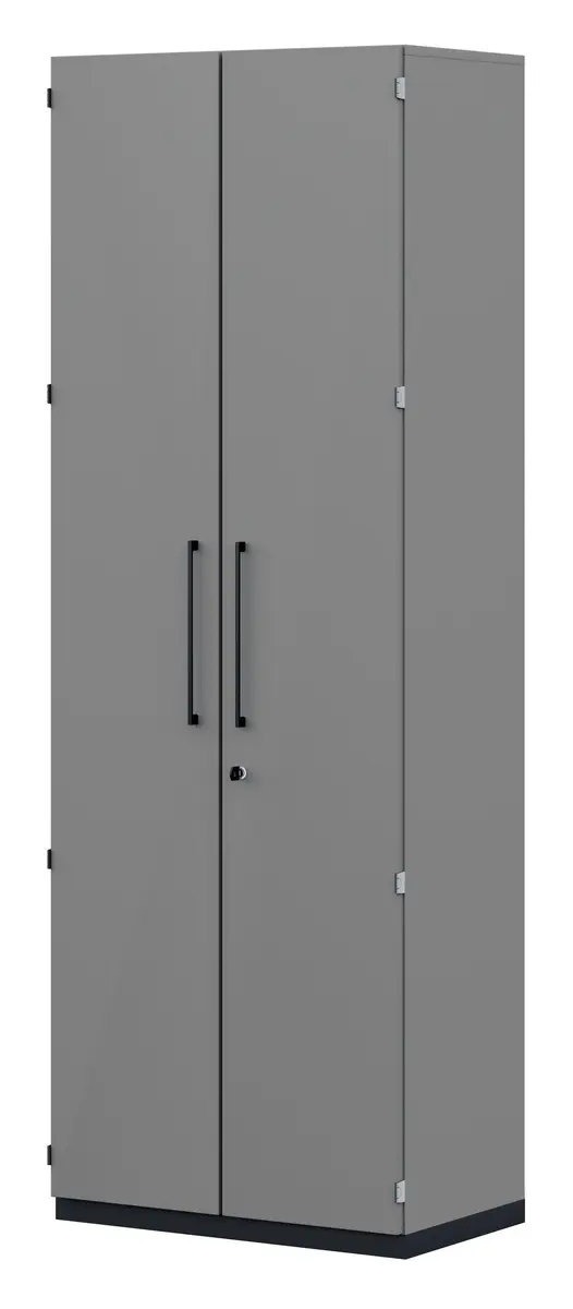 Aktenelement - B. ca. 80 cm, Melamin, Mittelgrau