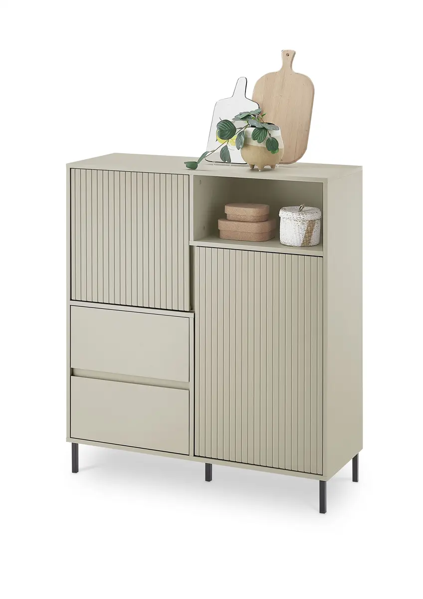 Highboard - B ca. 106 cm, Kaschmir
