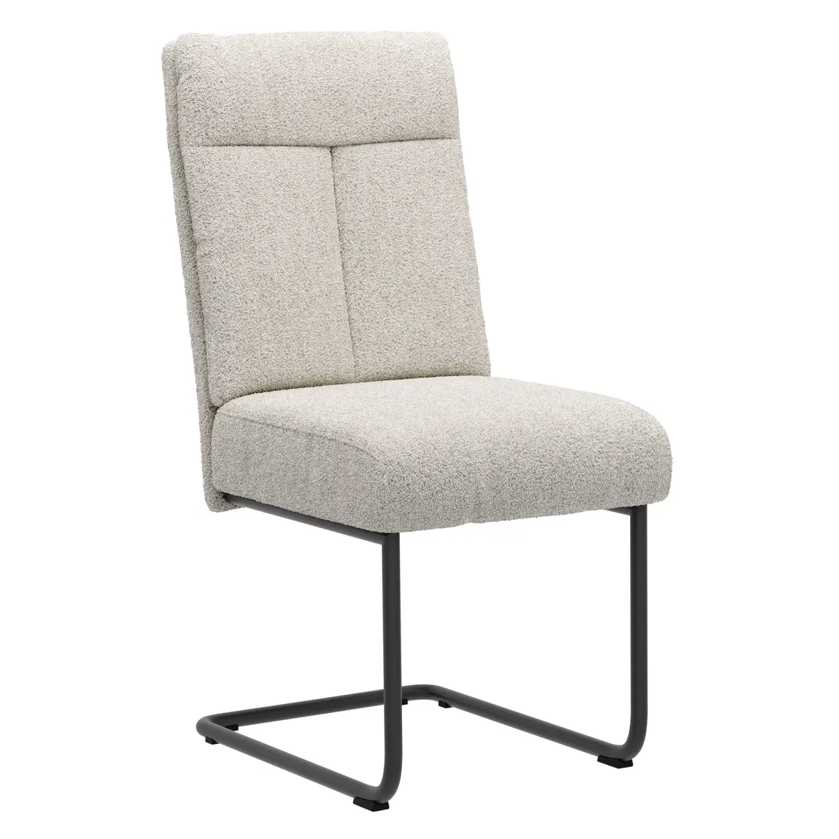 Freischwinger Ravina - Stoff, Creme