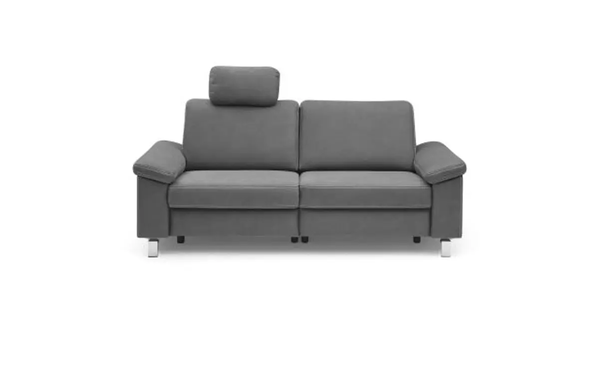 Sofa CALM PLUS - 3-Sitzer, 2x Relaxfunktion, Stoff, Anthrazit