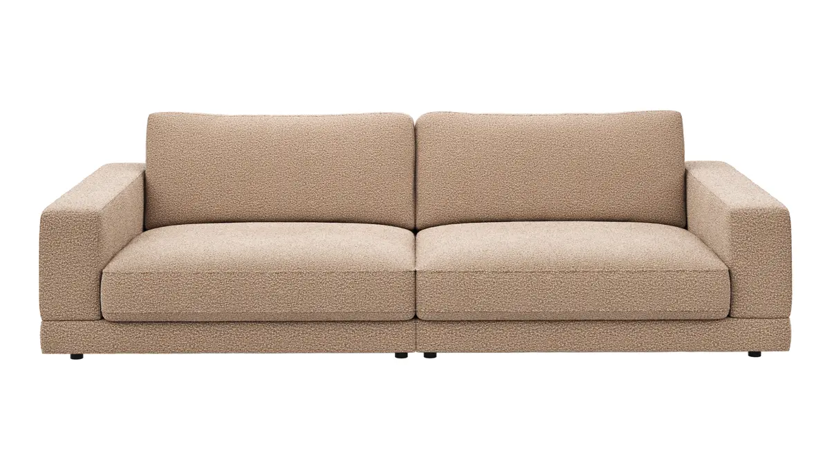 Megasofa Juni Lounge - B ca. 292 cm, Stoff, Rost