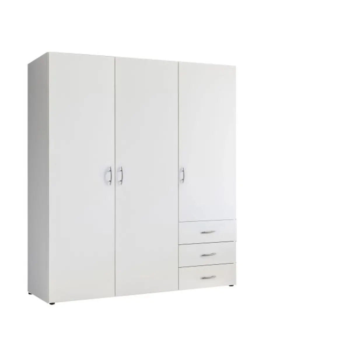 Kleiderschrank- B ca. 150 cm, Weiß