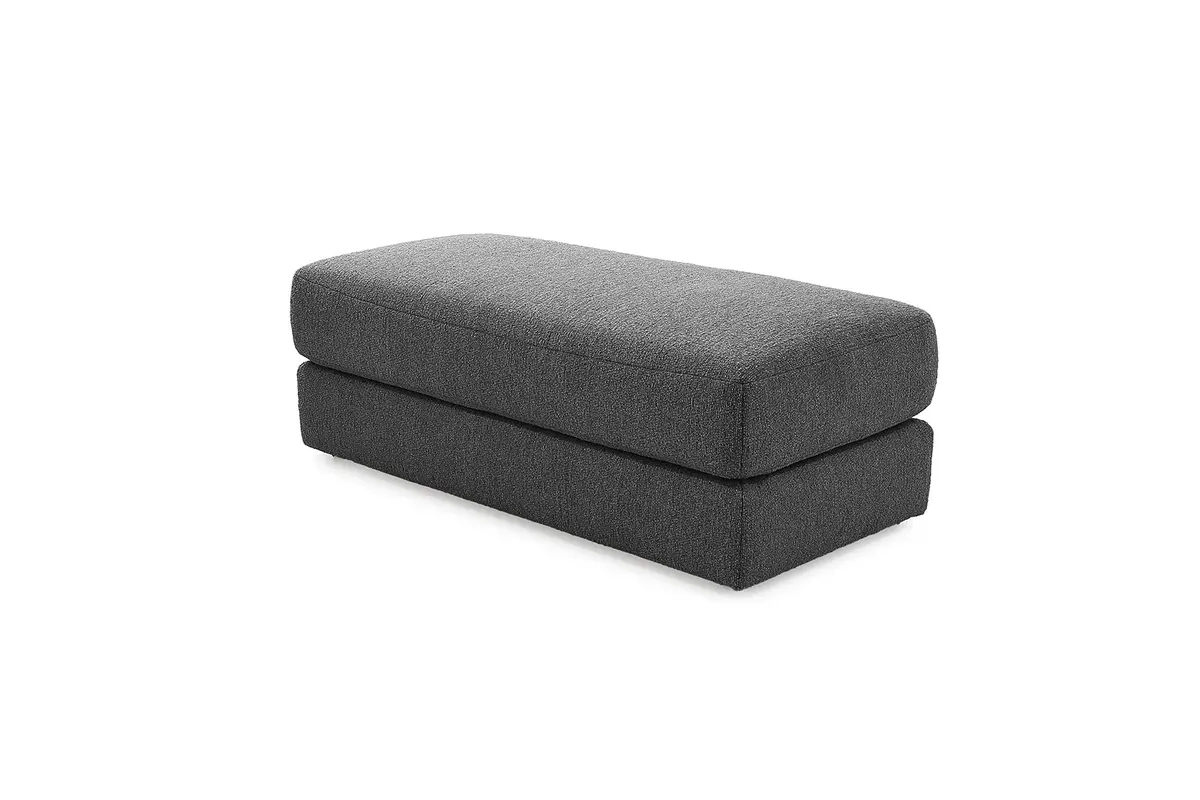 Hocker JOVIN - Stoff, Grau