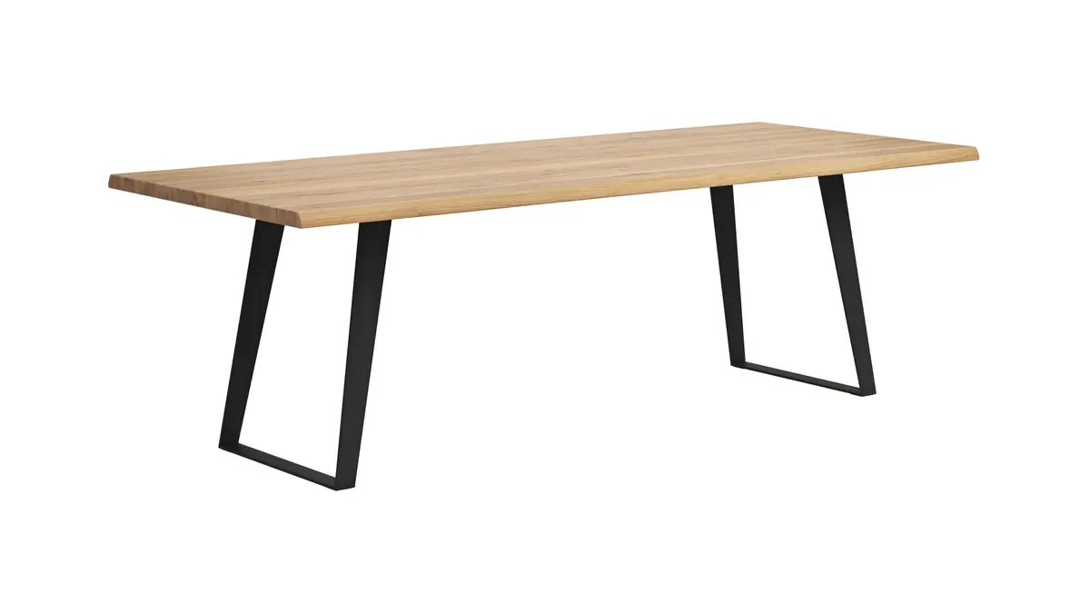 Esstisch Talara Lina - LB ca. 240x100cm, Wildeiche Natur