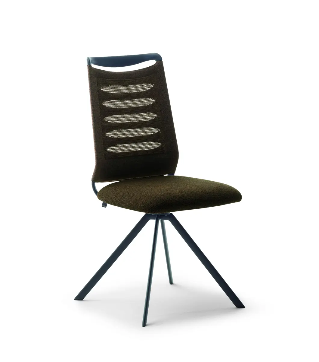 Stuhl - Stoff, Bronze