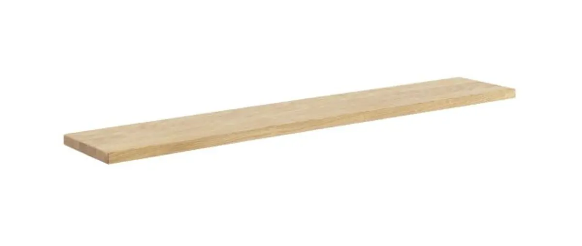Wandboard - B ca. 110 cm, Wildeiche massiv geölt