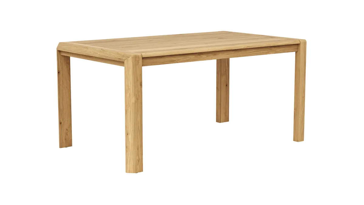 Esstisch Middleton - ausziehbar, LB ca. 160x95 cm, Asteiche massiv