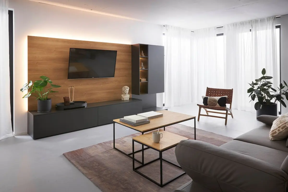 Wohnwand zu L-Küche 51.190 GL 4 524