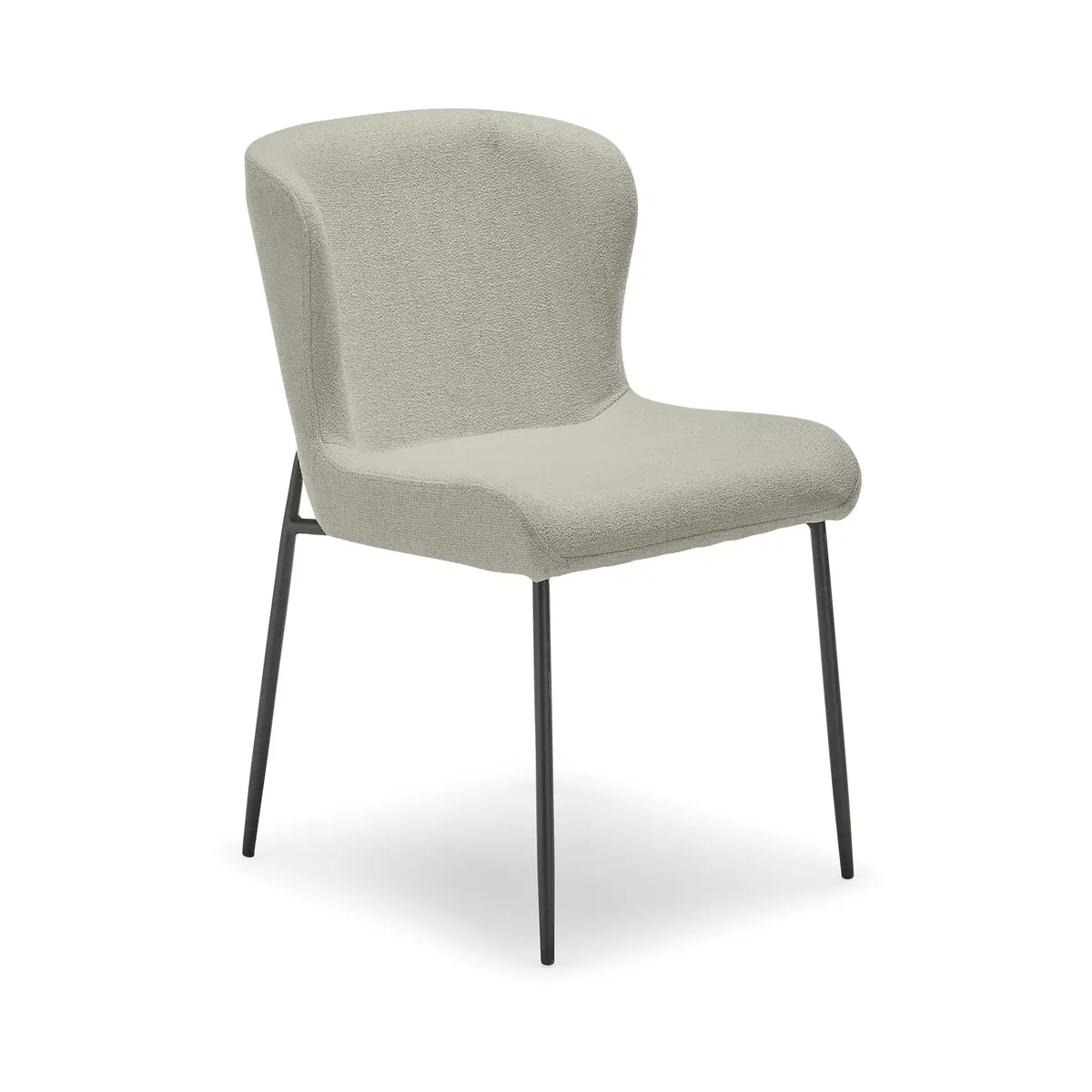 Stuhl ASRA - Stoff, Beige