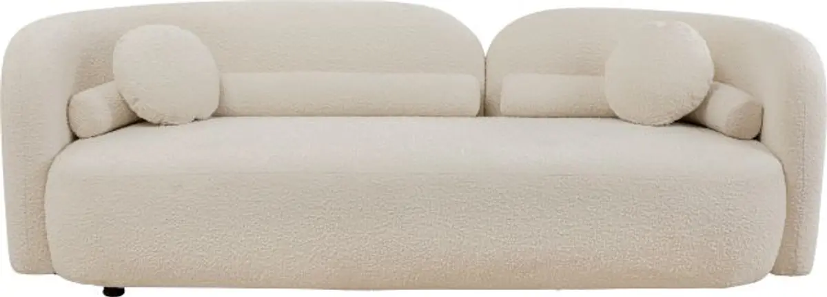 Sofa- 3 Sitzer, Stoff, Beige