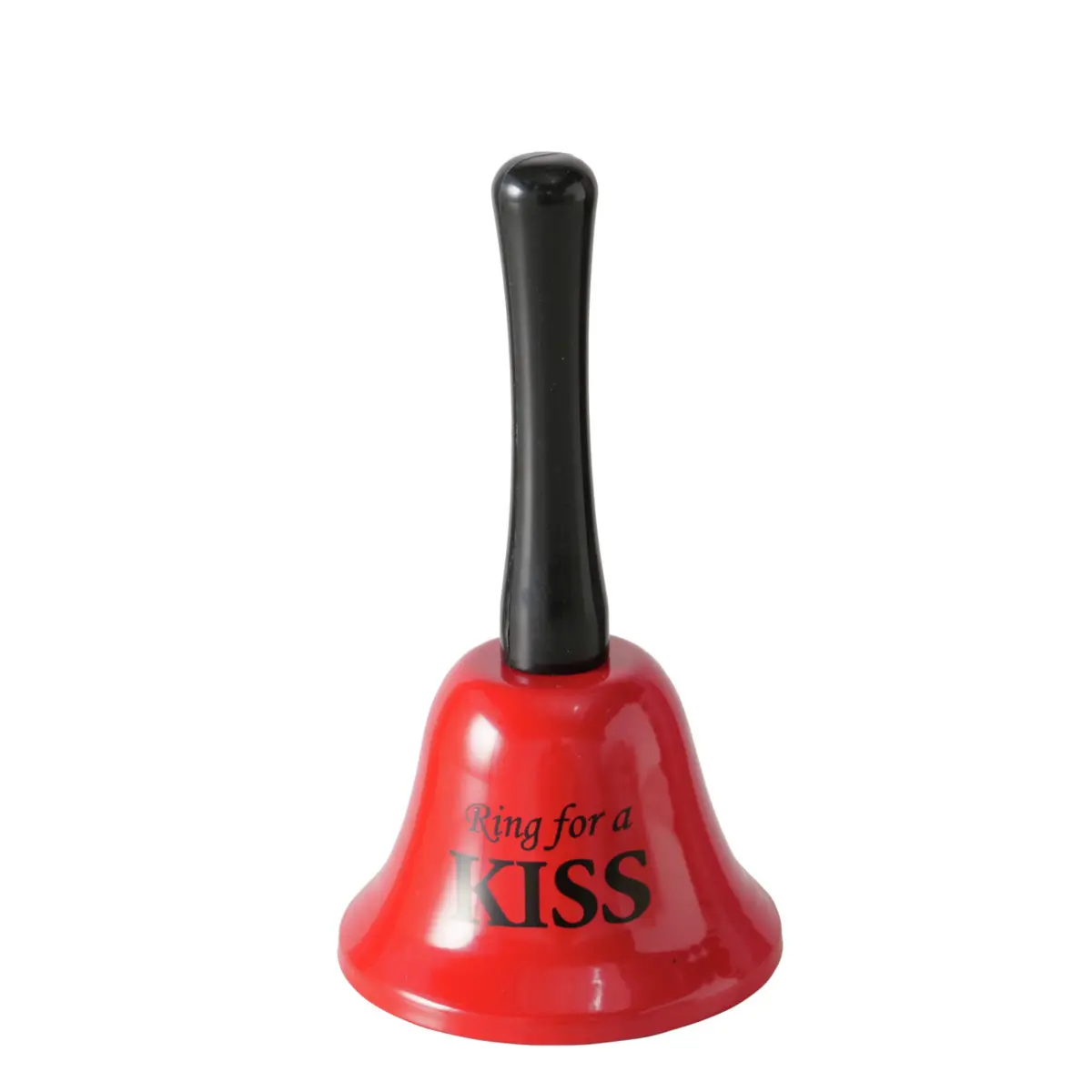 Deko-Glocke - DH ca. 7,5x14 cm, Rot