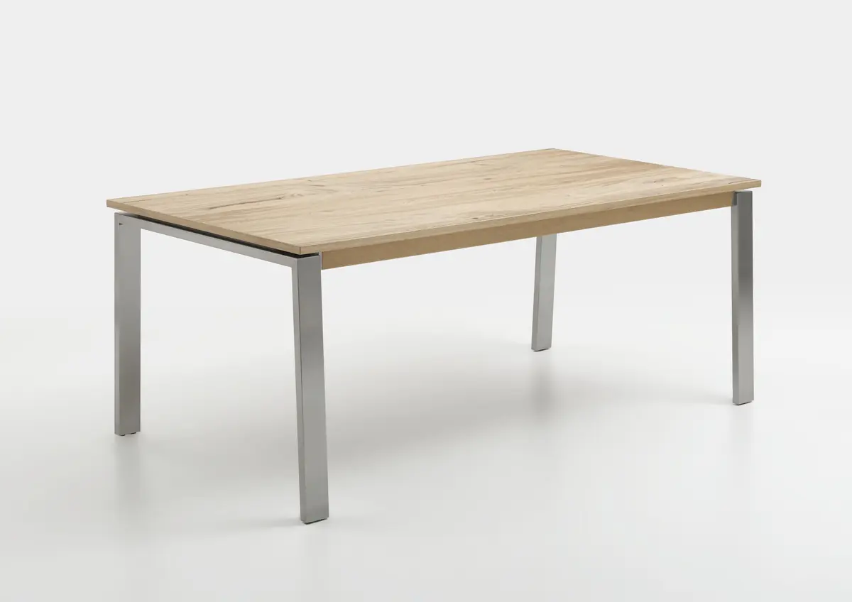 Esstisch -  ausziehbar, LB ca. 290x100 cm, Eiche furniert