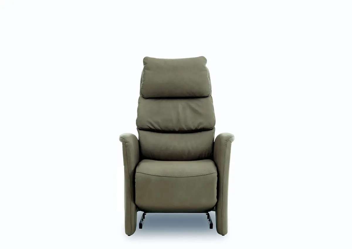 Sessel - mit Relaxfunktion, Stoff, Ecru