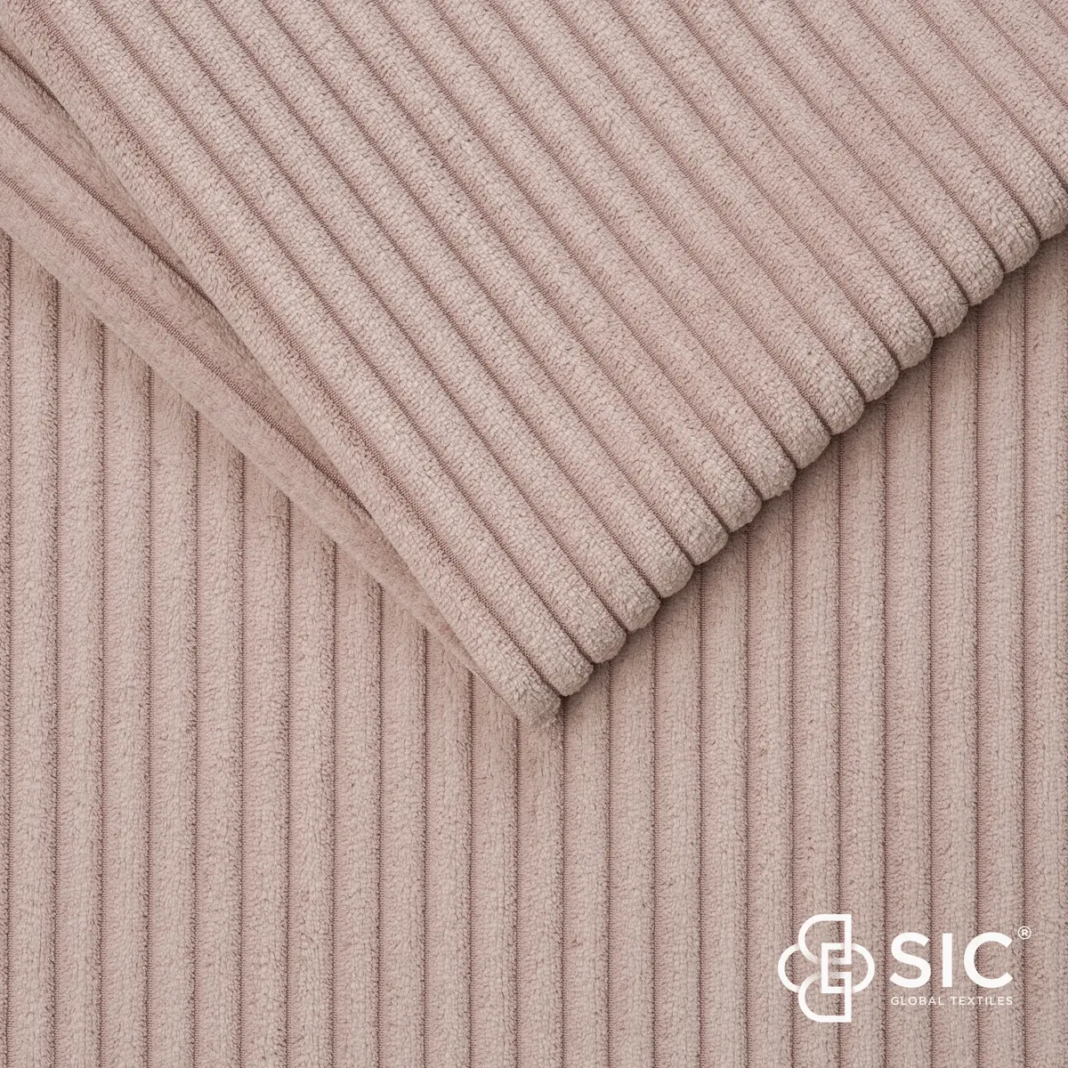 Wohnlandschaft - Ecke links, 2-Sitzer, Longchair rechts, Stoff, Rosa