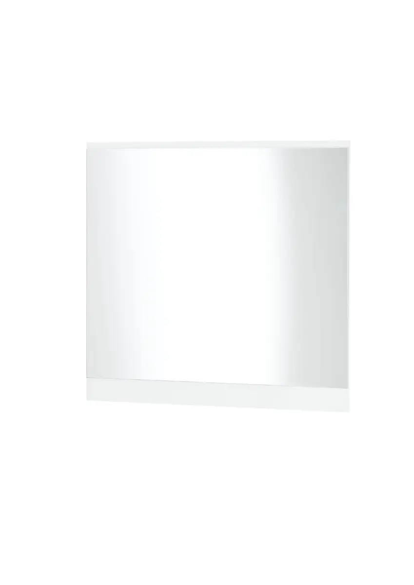 Spiegel - LB ca. 90x86 cm, Weiß