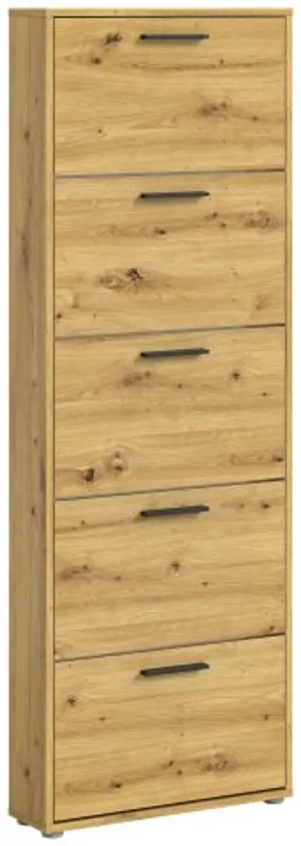 Schuhkipper - B ca. 59 cm, Artisan Eiche Nachbildung