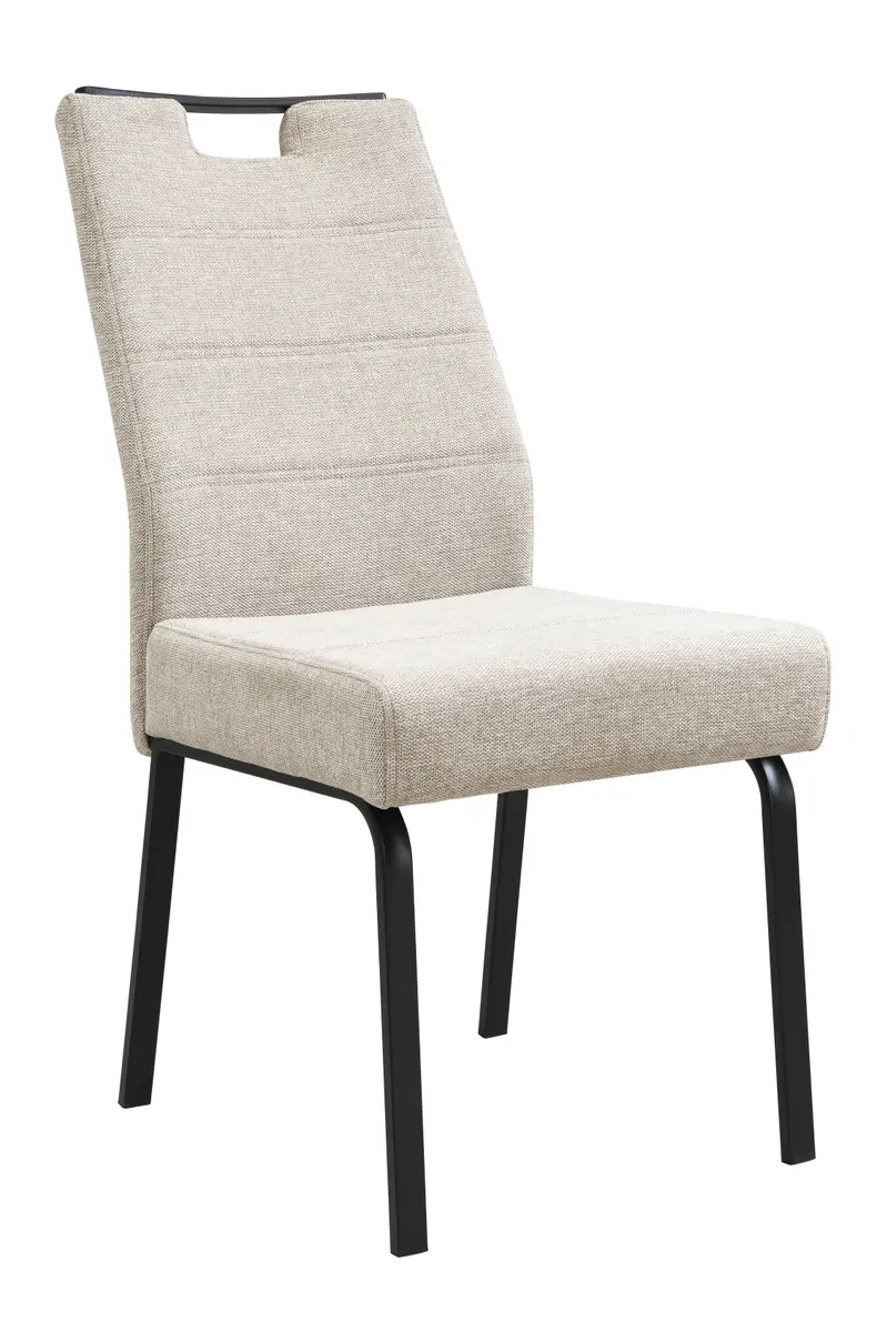 Stuhl - Webstoff, Beige