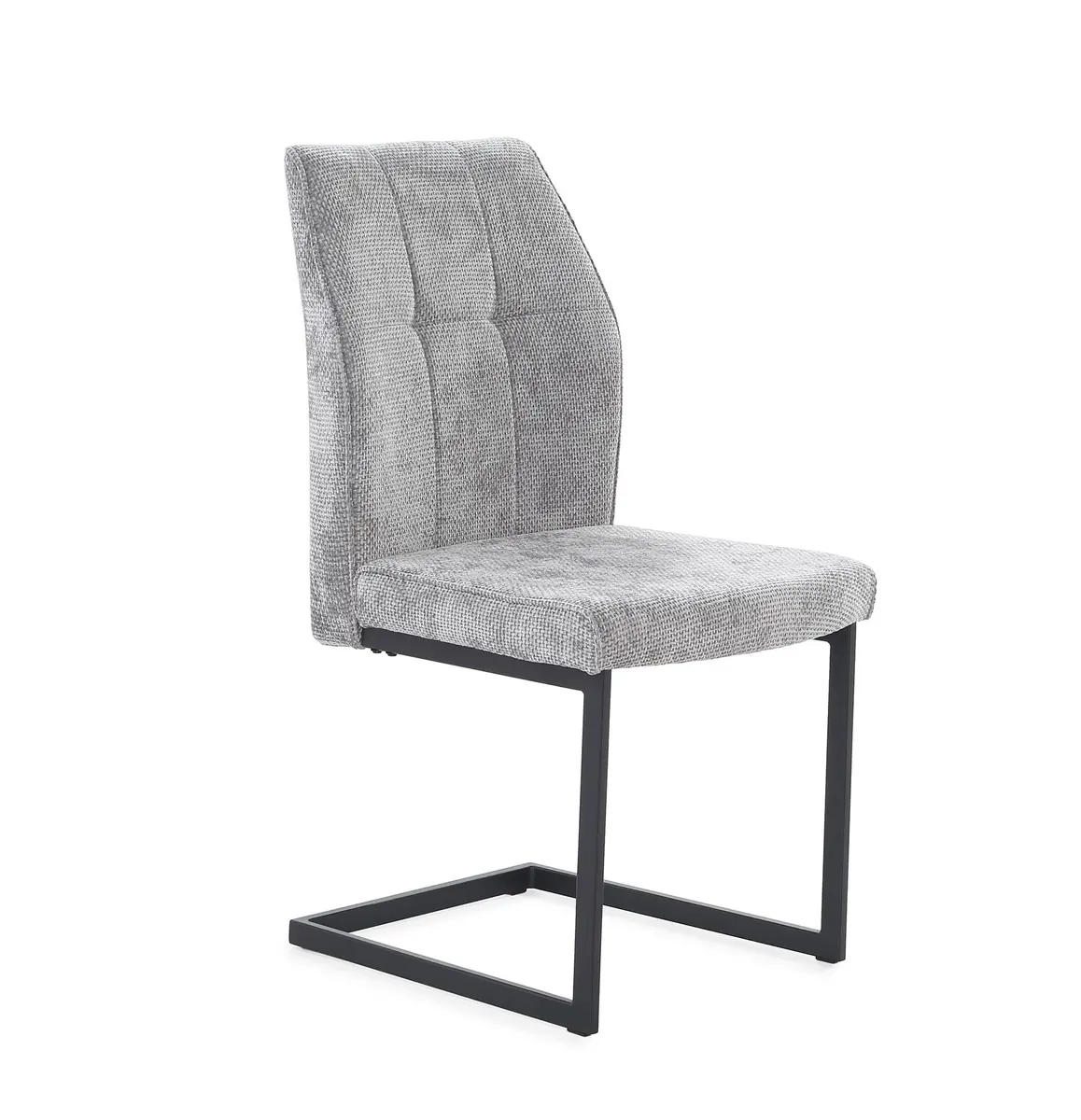 Freischwinger - Webstoff, Hellgrau