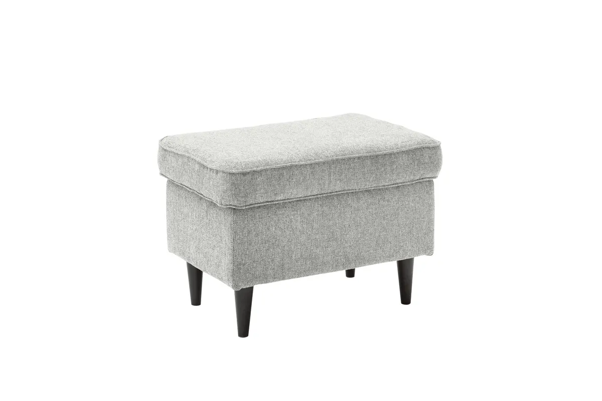 Hocker - Grau, Polyester