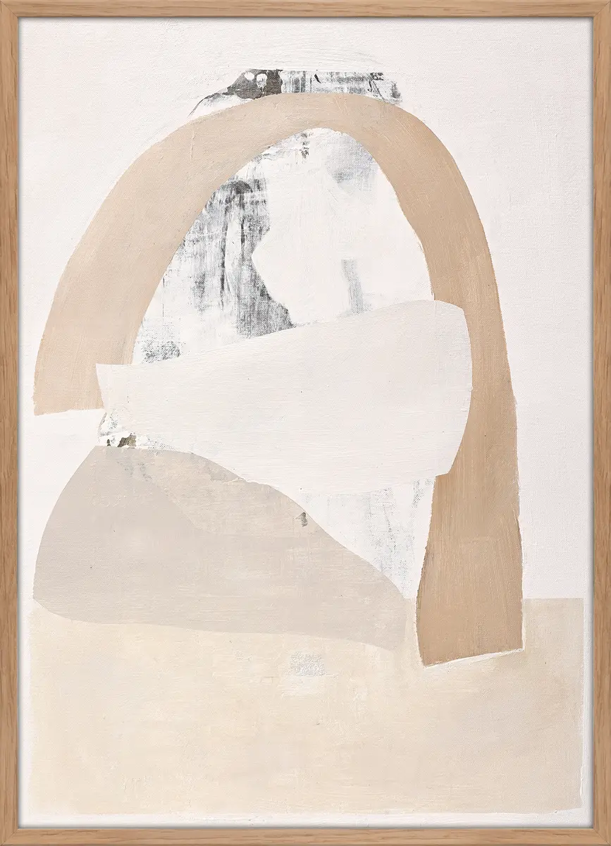 Leinwandbild - BHT ca. 50x70x3 cm, Beige