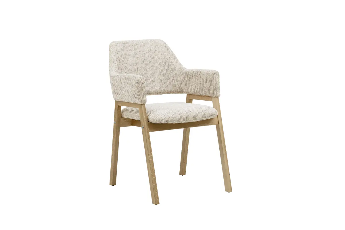 Armlehnstuhl - Stoff, Beige