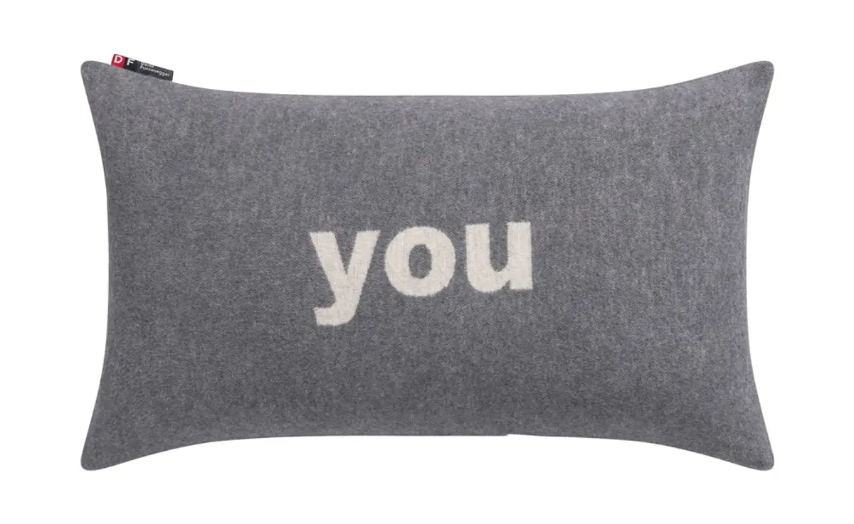 Kissenhülle - BL ca. 30x50 cm, Graphit