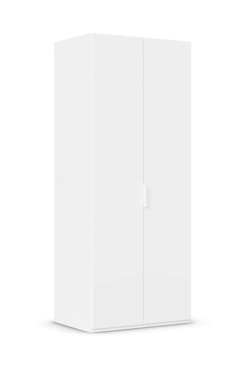 Drehtürenschrank ROVERO- B ca. 91 cm, Weiß