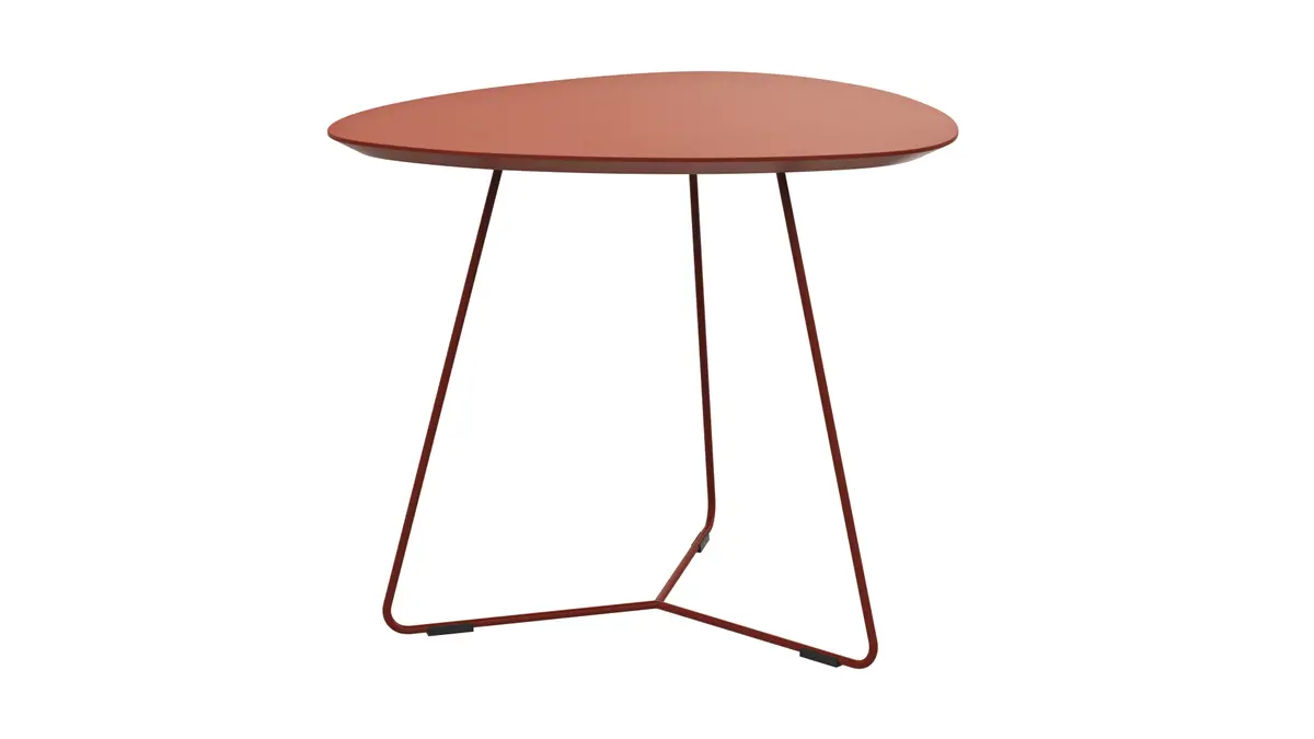 Ecktisch Fano - LBH ca. 59x50x50 cm, Fenix, Siena