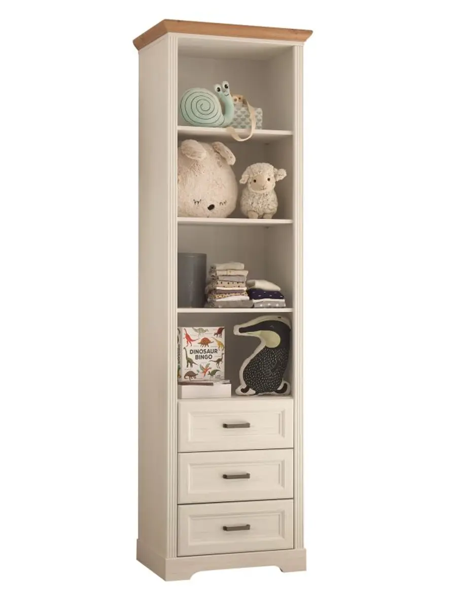 Standregal - B ca. 61 cm, Anderson Pine Nachbildung, Artisan Eiche Nachbildung