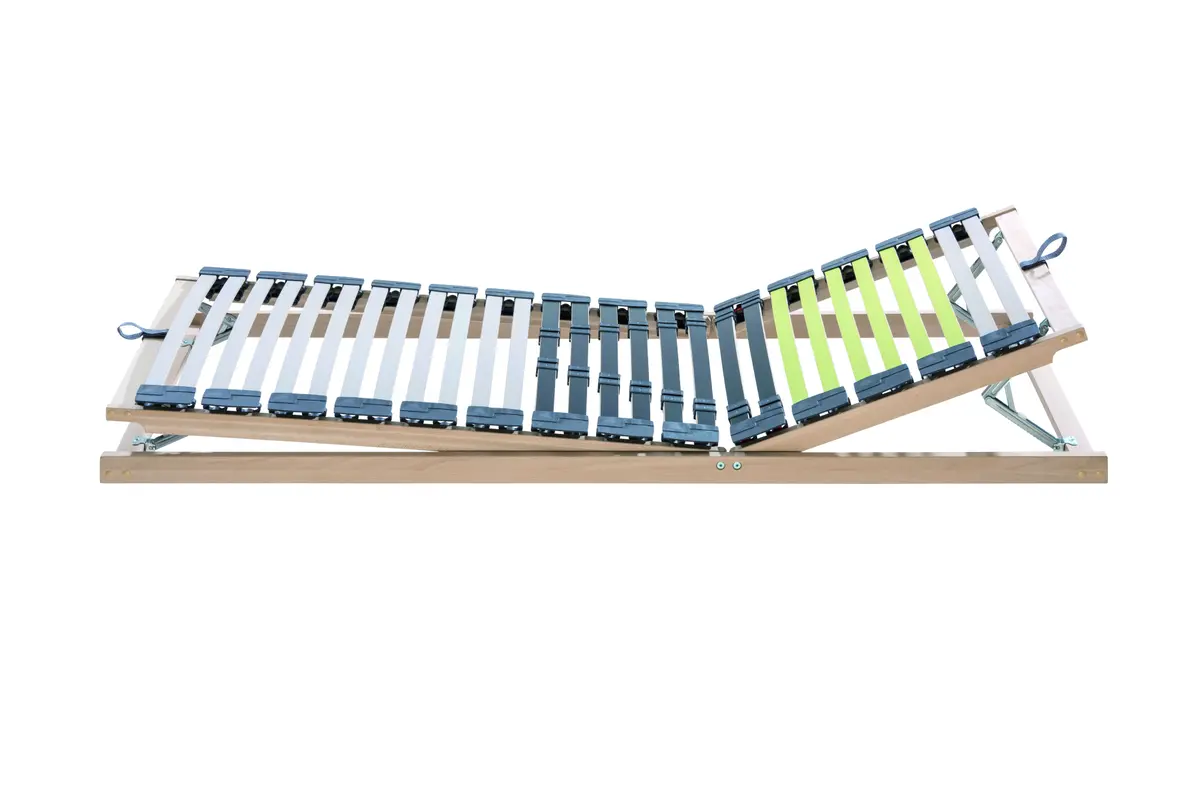 Lattenrost goodnight - 100x200cm, Kopf-/Fußteil manuell verstellbar