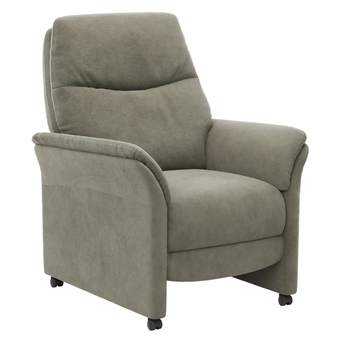 Sessel Bogota - Stoff, Schlammgrün