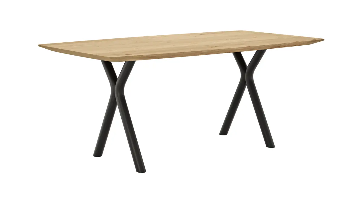 Esstisch 3150 - LB ca. 180x100 cm, Eiche massiv geölt