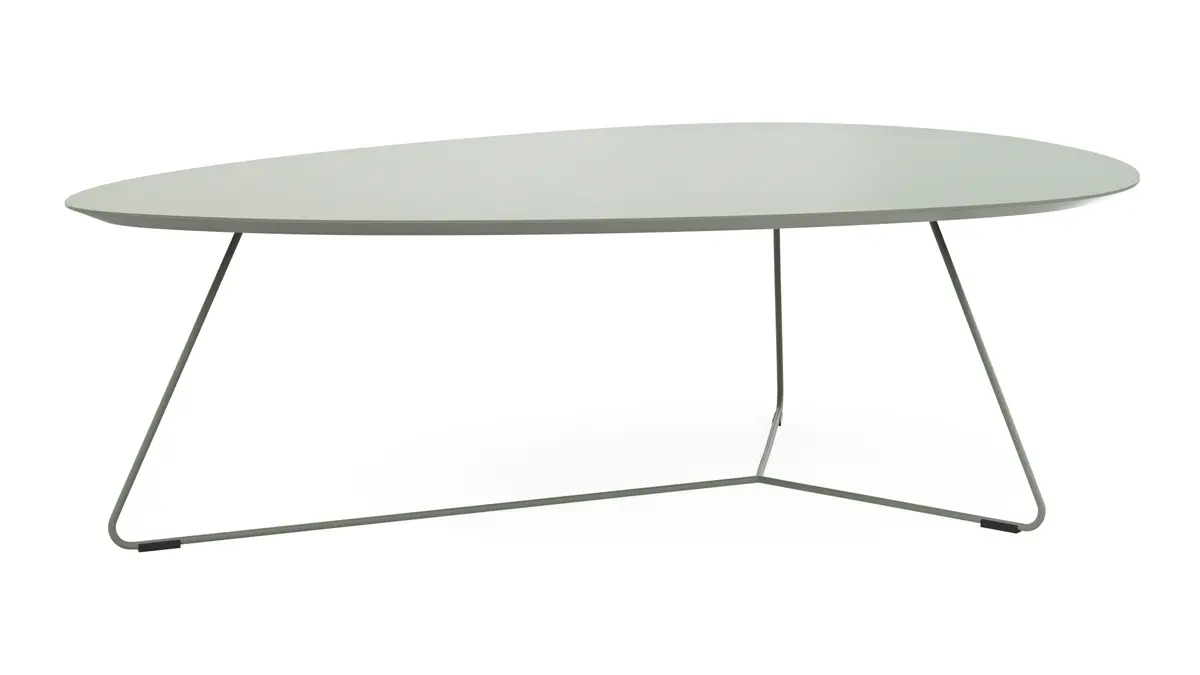 Couchtisch Fano - LBH ca. 121x75x38 cm, Fenix, Olivgrün