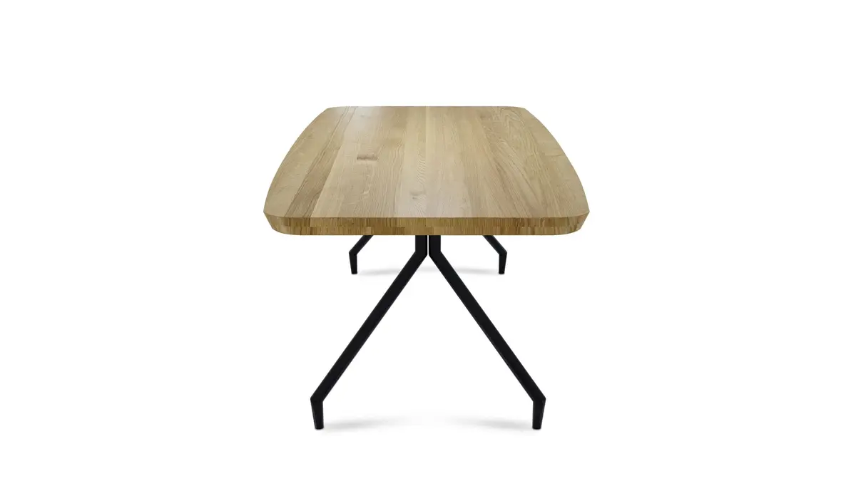 Esstisch - LB ca. 200x100 cm, Wildeiche massiv