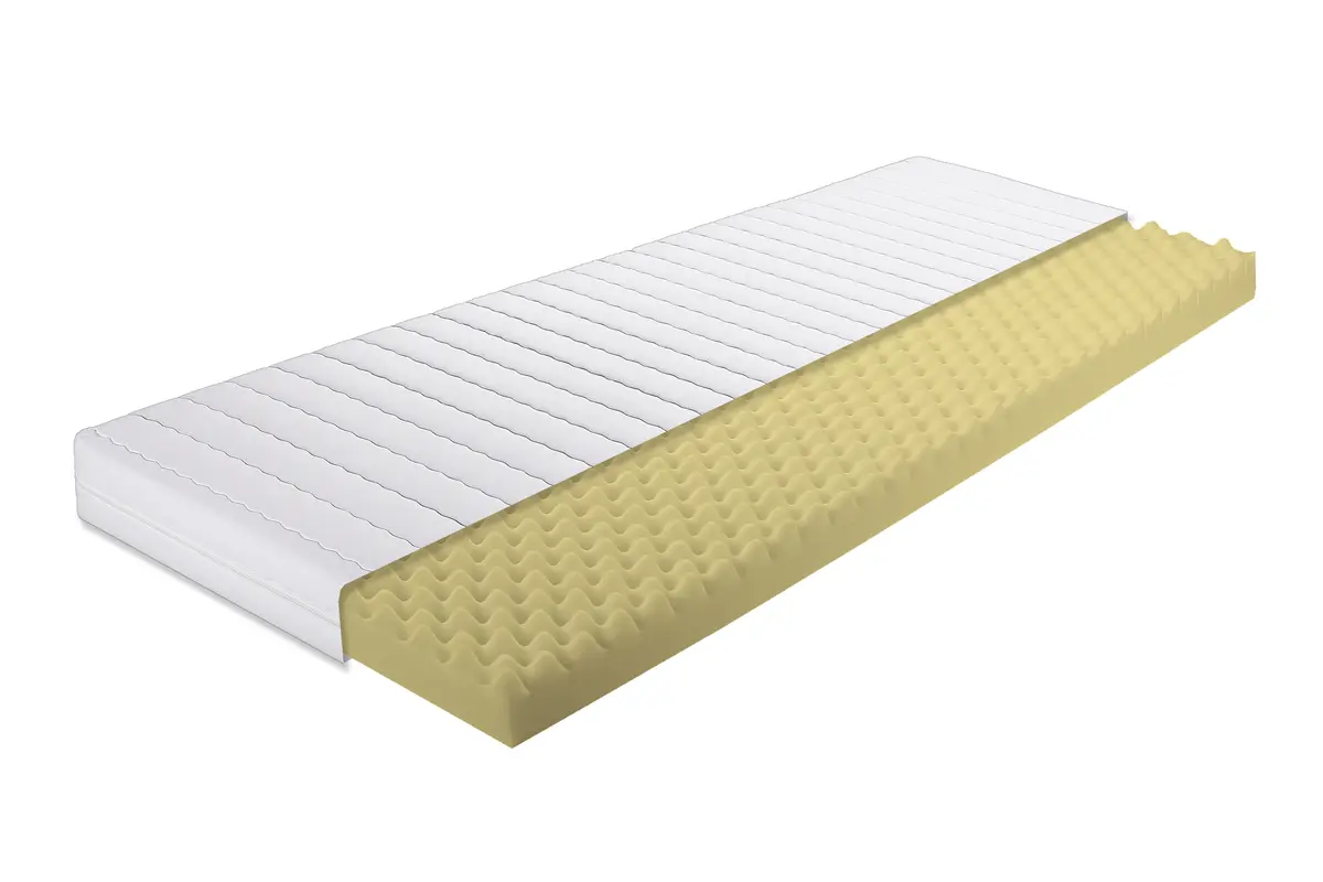 Komfortschaummatratze - rollbar, Liegefläche ca. 90x200 cm