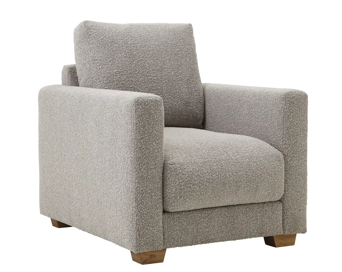 Sessel Fairbanks - Stoff, Graubeige