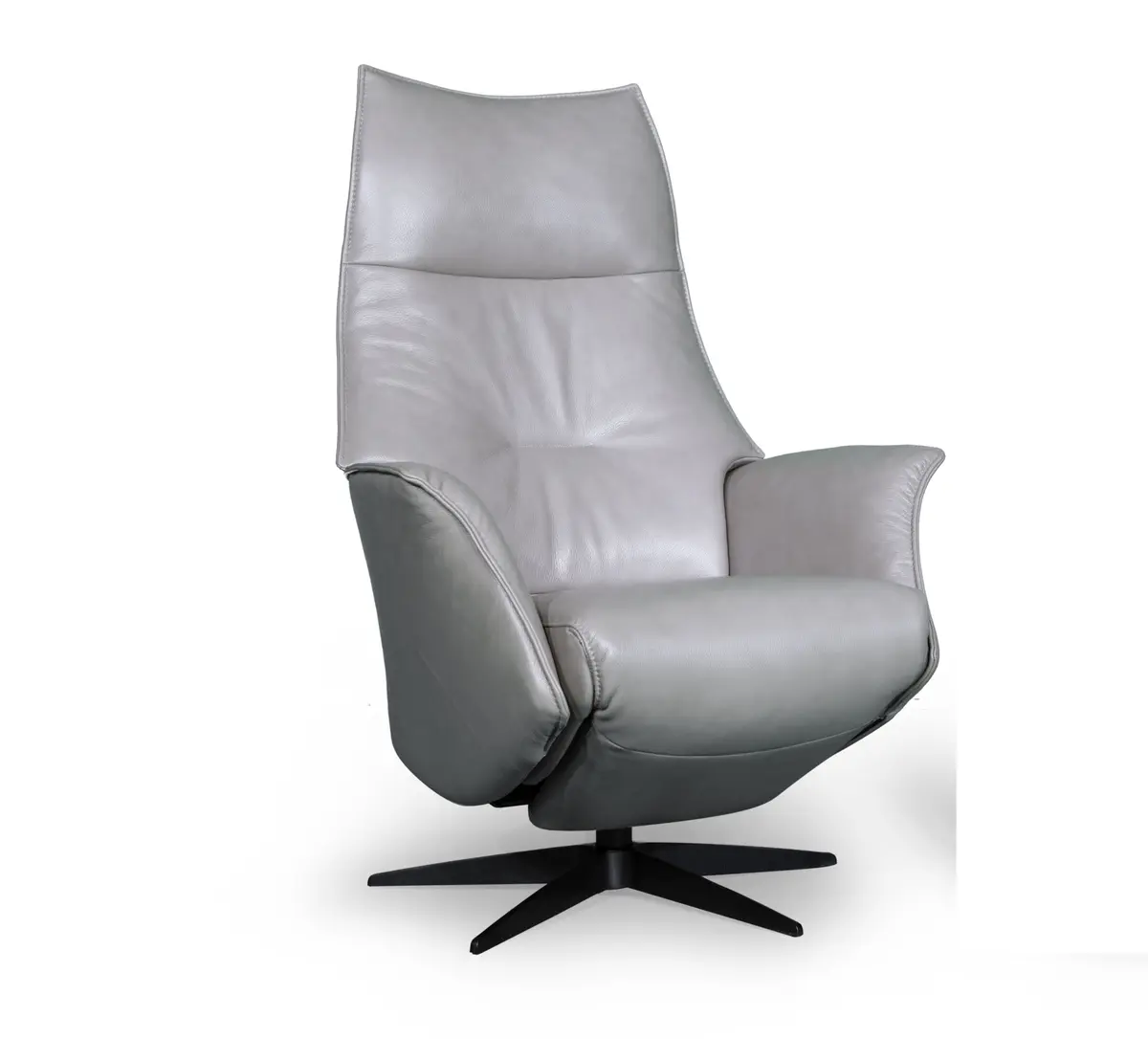 Relaxsessel Girona - inklusive Relaxfunktion, Leder, Schlamm