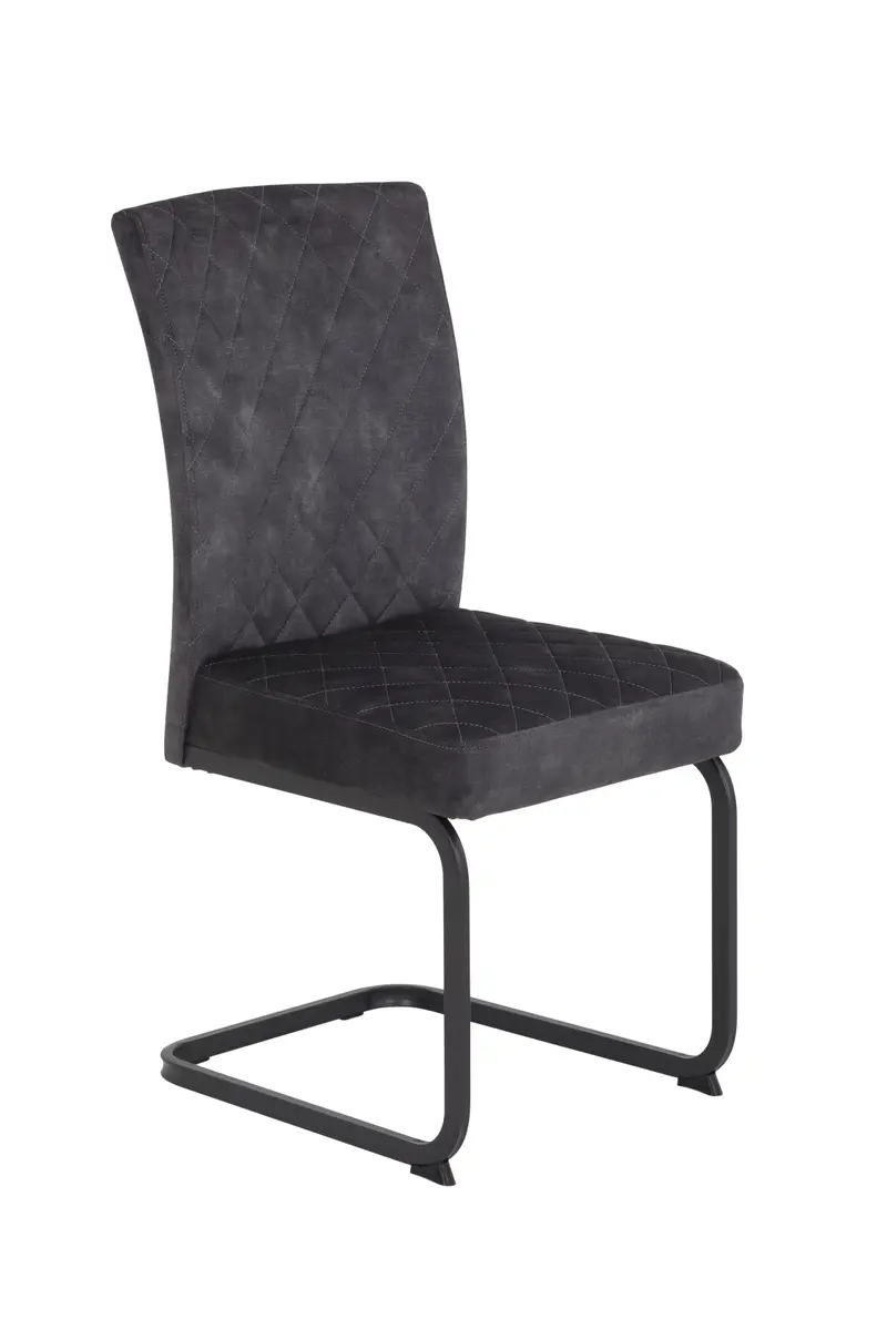 Freischwinger - Stoff, Anthrazit