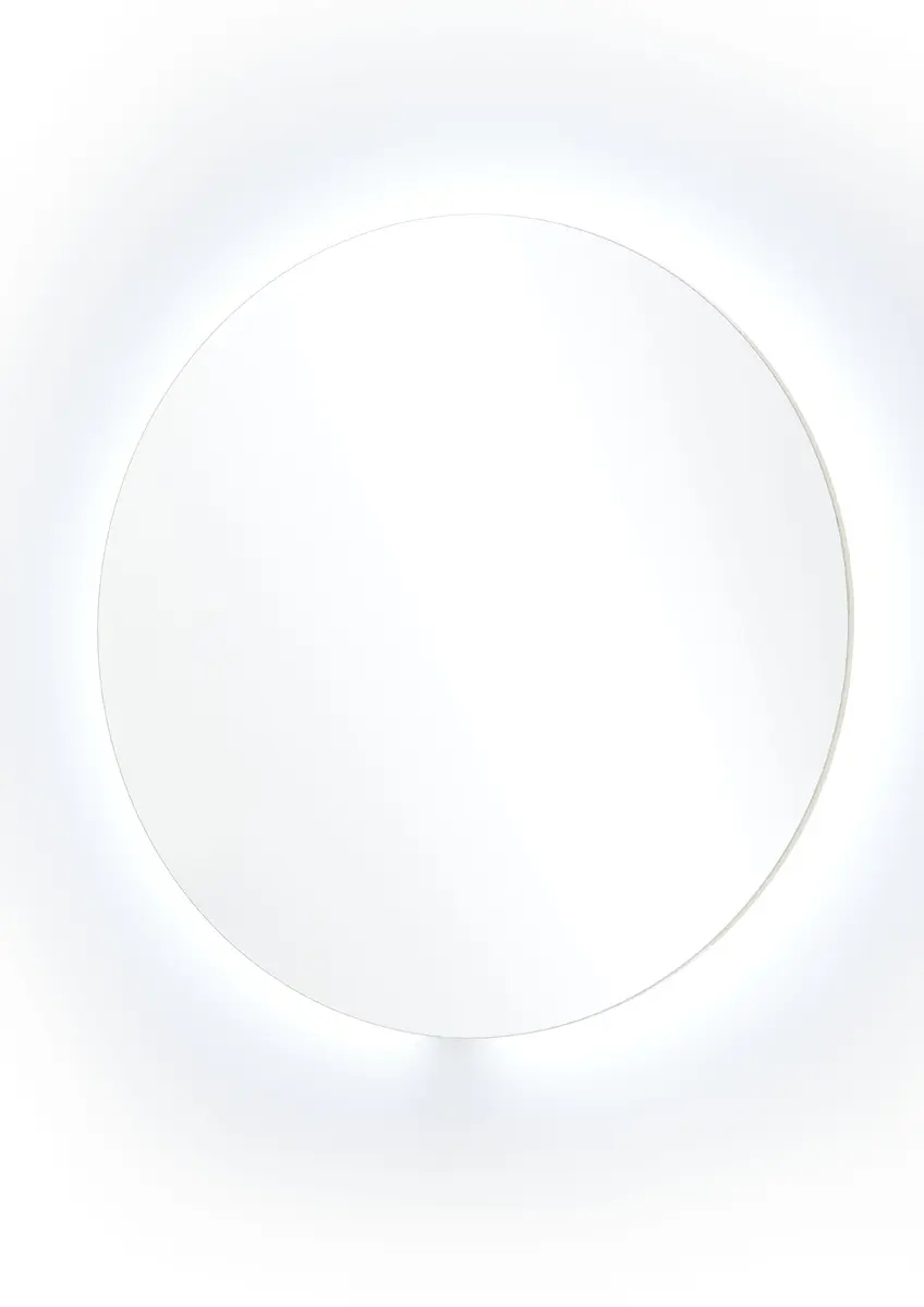 Spiegel - mit Beleuchtung, D ca. 80 cm
