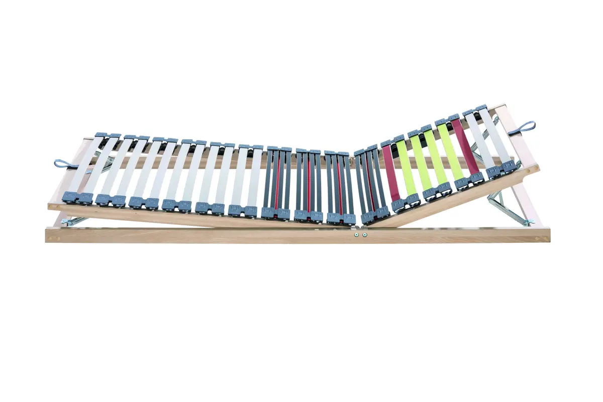 Lattenrost goodnight - 100x200cm, Kopf-/Fußteil manuell verstellbar