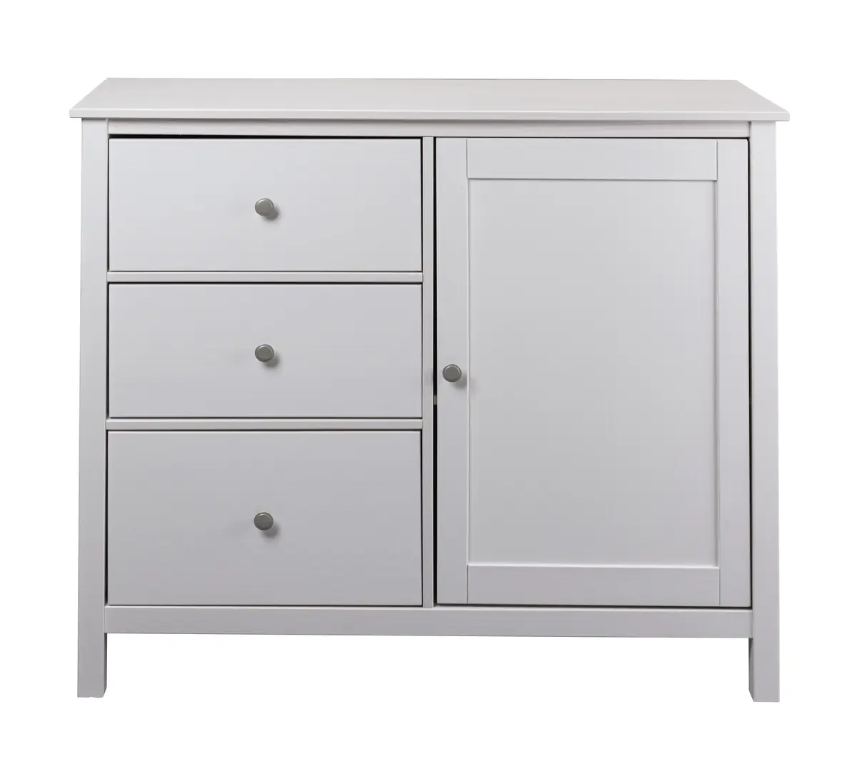 Kommode - B ca. 110 cm, Weiß