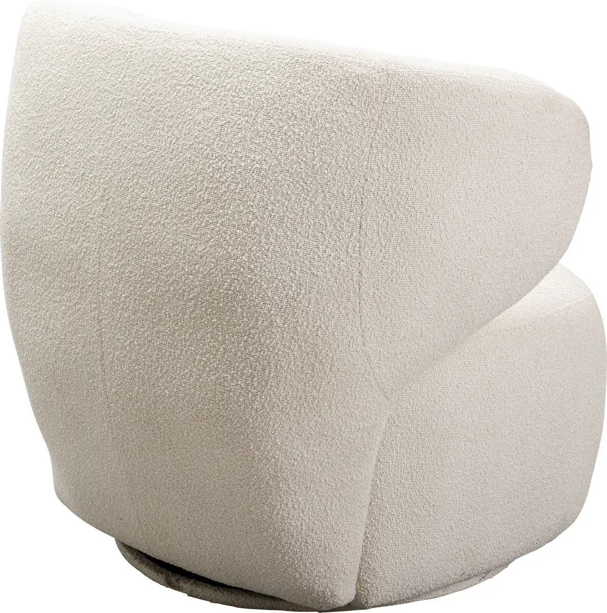 Drehsessel- Stoff, Creme