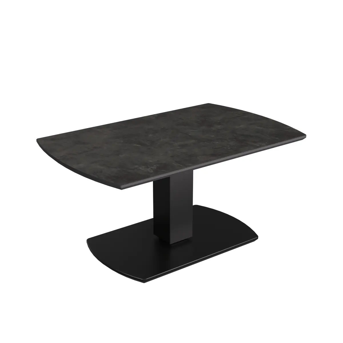 Couchtisch - höhenverstellbar, LBH. ca. 100x62x48-67 cm, Anthrazit