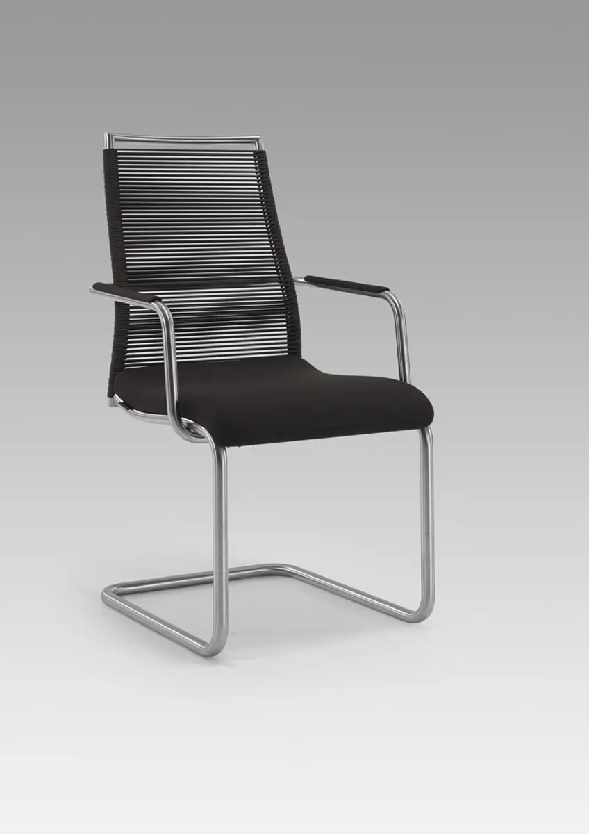 Armlehnstuhl - Stoff, Mocca