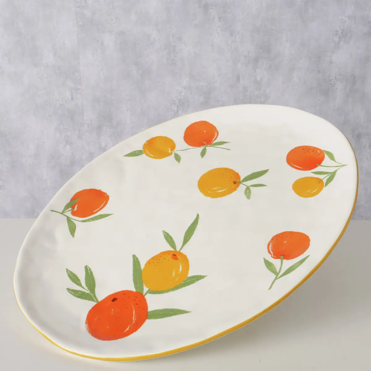 Servierplatte - LB ca. 39x32 cm