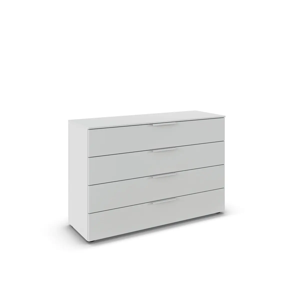 Kommode - Seidengrau Dekor