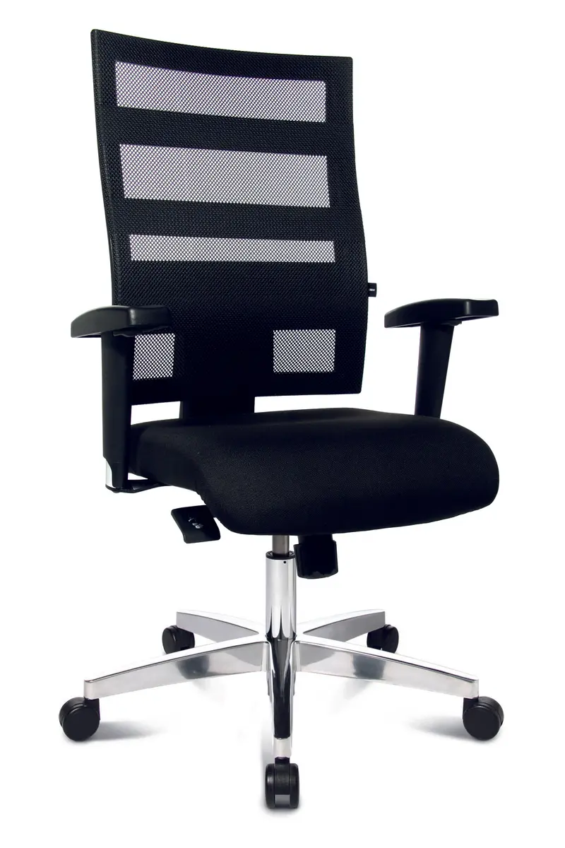 Designdrehstuhl X-Pander - Stoff, Schwarz