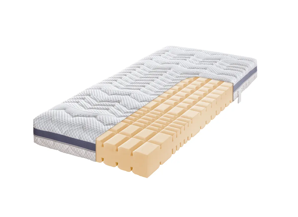 Komfortschaumkern-Matratze EM Air-Plus - Liegefläche ca. 90x200 cm
