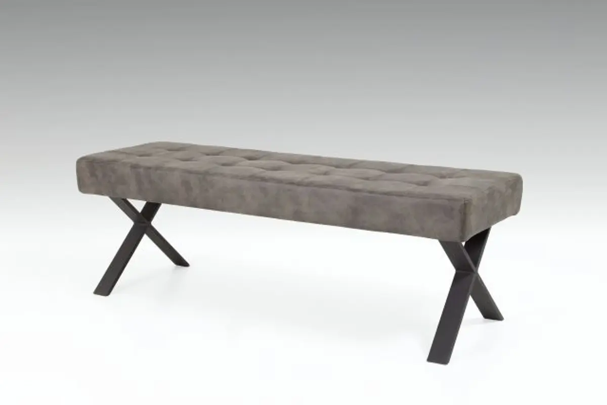 Sitzbank - Stoff, Vintage braun